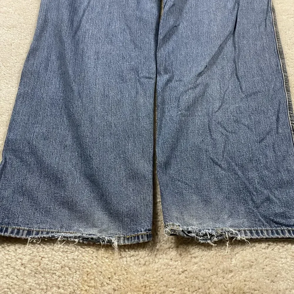 Y2K Levis Carpenter Jeans Mens 36x34 Blue Loose Straight Utility Denim Workwear